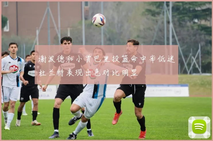 谢泼德和小贾巴里投篮命中率低迷杜兰特表现出色对比明显
